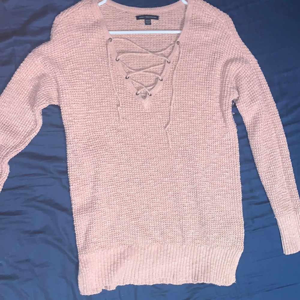 Pink American Eagle Sweater